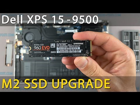 Dell XPS 15 9500 M2 SSD Installation Guide (Easy DIY Upgrade)