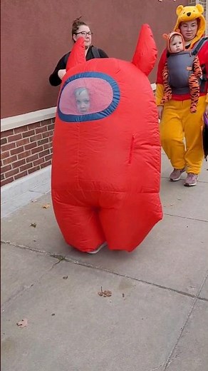 Among us blow up costumes 😈