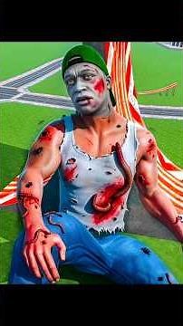 Franklin Vs Zombie Frank In Indian Bike Driving 3D #shortsfeed