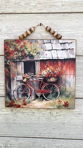 38K views · 668 reactions | Love how this sign came out using a print from Decoupage Central. Link to this beautiful print in the comments. #rusticdecor #decoupageCentral #springdecor #decopodge #simplybellabyjulie | Simply Bella by Julie | Facebook