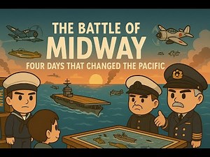 The Battle of Midway - Four Days That Changed the Pacific (Full Animated Breakdown)