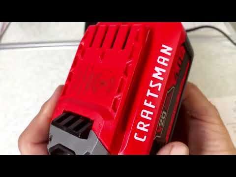 Craftsman V20 Battery Charger CMCB104 – How to Use It
