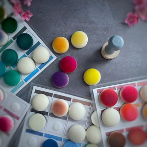 Digital File-distress Oxide Ink Chart for Ink Blending Tool Domed Foam Applicators Organizer (A5 Size) - Etsy Australia