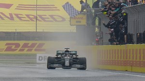 MUST-SEE: ‘That’s for all the kids who dream the impossible’ – the moment Lewis Hamilton sealed his 7th title
