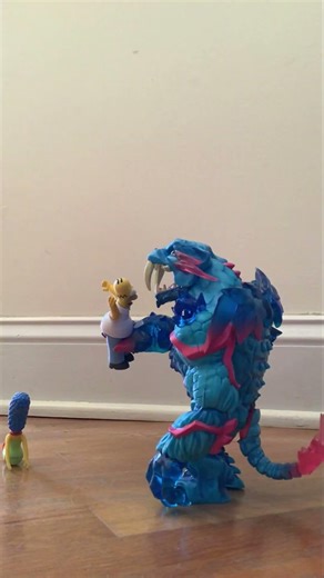 Mr Beast Eats The Simpsons