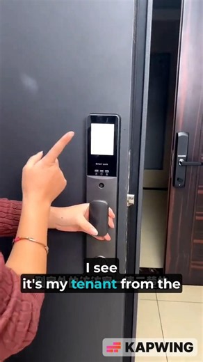 Smart Door Lock with Live Video Monitoring | Advanced Home Security System 2026 🚪📹