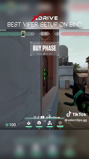 Essential Viper Defense Setup for Bind in Valorant