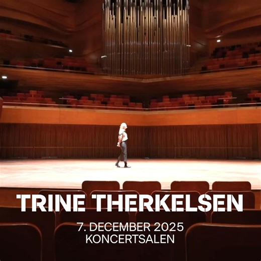 Oplev Trine Therkelsen i Koncertsalen En aften med nærvær, gåsehud og sange, der rammer lige i hjertet. ❤️ Trine Therkelsen indtager Koncertsalen med både egne sange som "Vågne Med Dig"og smukke fortolkninger af danske klassikere. Glæd dig til en intim og akustisk oplevelse, hvor sårbarhed, fællesskab og ærlige fortællinger er i centrum. | DR Koncerthuset