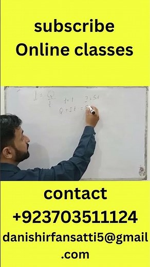 Electric Charge and Current Example | Basic Electricity Explained #Shorts