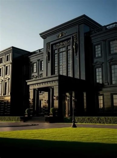 Mafia House ☠️💀 #Sigma personality #black Palace #dream house