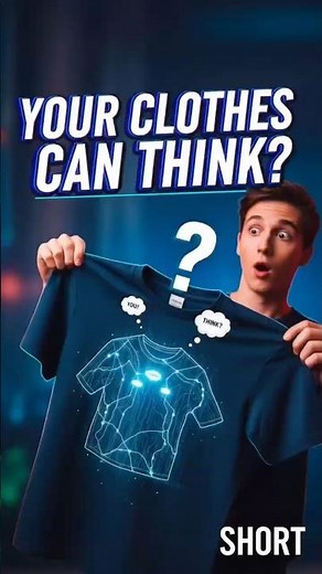 Clothes That THINK?! Smart Fabric 👕