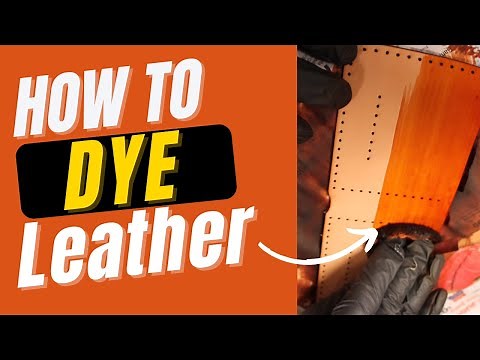 How to Dye Leather Like a Pro (Without Ruining It) | Leatherworking Tips & Techniques