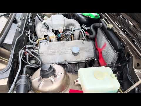 1983 BMW 320I Cold Start