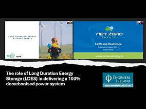 The role of Long Duration Energy Storage (LDES) in delivering a 100% decarbonised power system