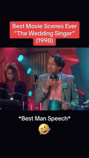 Best Movie Scenes Ever (Part 7) “The Wedding Singer” ＊Best Man Speech＊ #theweddingsinger #weddingsin_411 | Funny Motion Hub