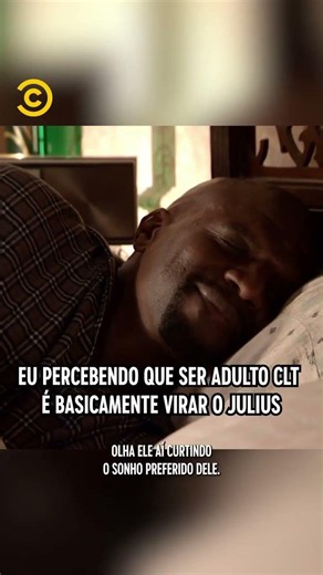 Julius representando todo adulto CLT que se preze #TodoMundoOdeiaOChris #ChrisNoComedyCentral