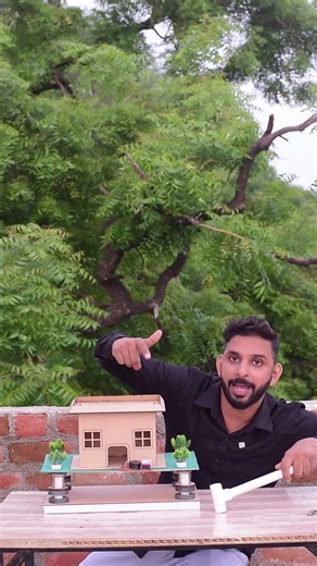 Earthquake Resistant Building Model | Disaster Management Project Idea