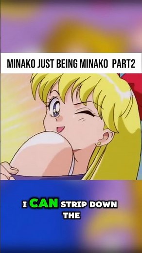 Minako Just Being Minako P2 😂 | Sailor Moon Abridged Energy #shorts #sailormoon #minako #anime