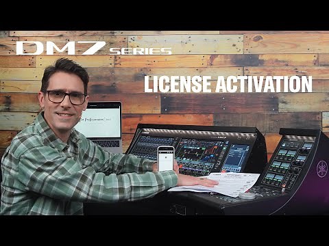 #7 Yamaha Software Package (DEK-DM7) License Activation