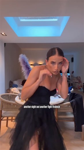 Noa on Instagram: "This @forloveandlemons dress was quite a challenge 🥵 #girlsnightout #fitcheck"