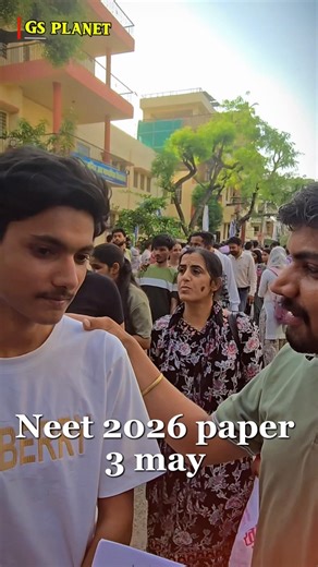 NEET 2026 Paper: Live Students Reactions ✨ Paper Leval #neet2026paper #neet2026review #neet2026