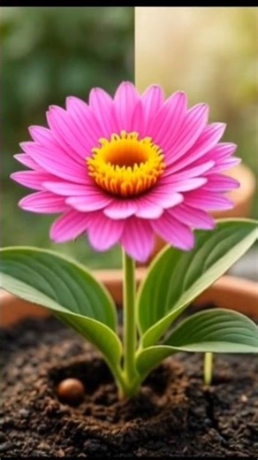 flower garden Ai Animation