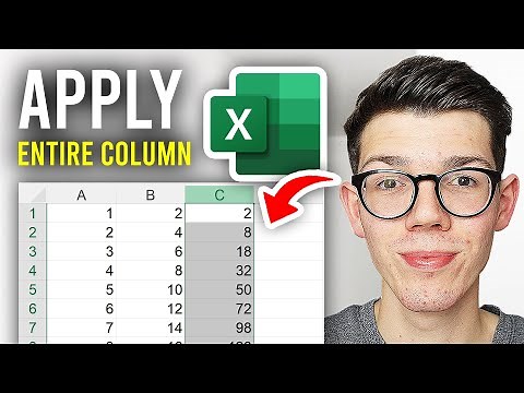 How To Apply Formula To Entire Column In Excel - Full Guide