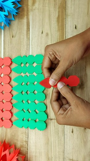 44K views · 738 reactions | How to Make 3D Paper Snowflake || Easy Paper Crafts #shorts #snowflakes | Creative Art & Craft Ideas | Facebook