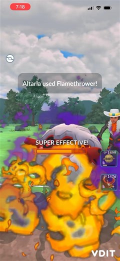 Shadow Altaria one shots shadow Forretress