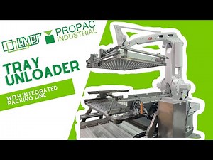 Tray Unloader & Integrated Packing Line for Pharma - HMPS 8000