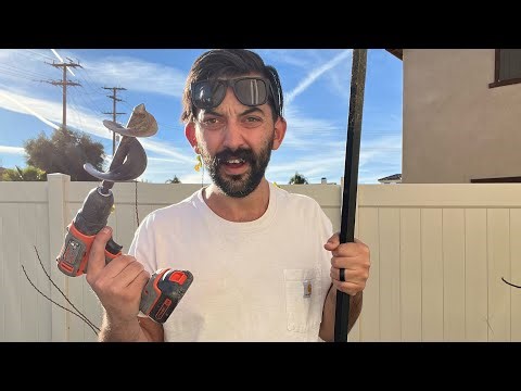 Hole too Hard for Garden Augur? Use San Angelo Bar