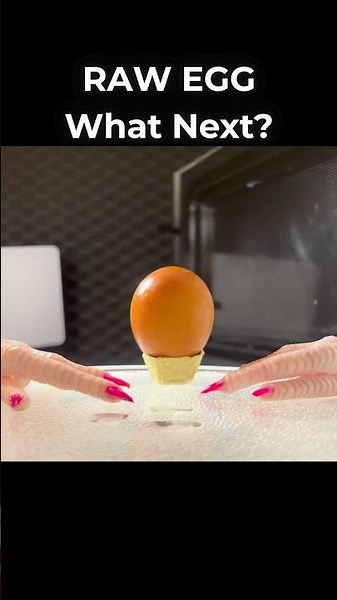 #EGG | What Next in the #Microwave 🥚🔥 #Experiment