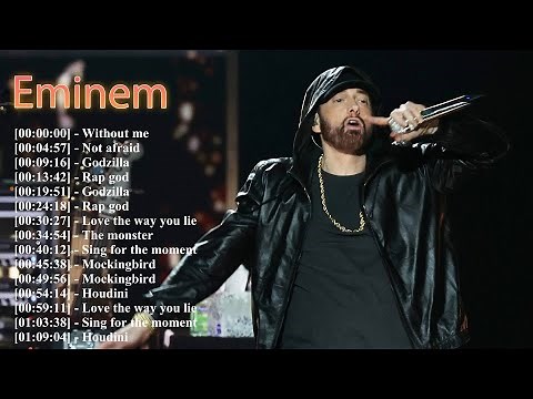 Eminem Nonstop Rap Mix 🎧 Unfiltered Genius