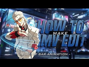 How To Make Pop bars Animation In Alight Motion | AMV Edit Tutorial ! Final Part