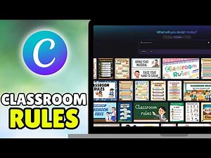 How To Make & Edit Classroom Rules In Canva (2026) - Full Guide