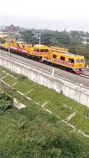 China's Catenary Trains in Bandung Indonesia #railway #train #keretaapi #trending #viral #shorts