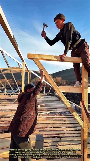 This Framing Trick Saves Time on Roof Builds 🔨🔥 (Simple but Genius!)