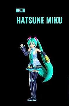 Hologram ready, Popipo Hatsune Miku IDOL en FullHD