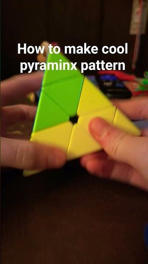 Cool pyraminx pattern