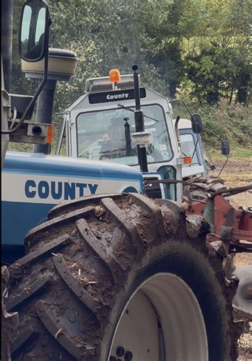 County boys ploughing with Evenflow tractors