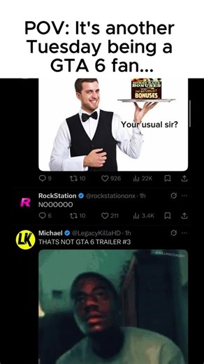 Just another day being a fan 😂 #gta6