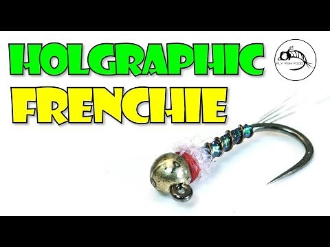 Holographic Frenchie - Fly Tying Tutorial: Euro Nymph