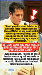 566K views · 903 reactions | Send Robin Padilla kinuwestyon ang traslacion ng Poong Nazareno #senrobinpadilla #Nazareno2026 Disclaimer: I hereby declare that I don't own the rights to this music or song. All rights belong to the rightful owner. No copyright infringement intended and I do not claim to own any of the original songs and video. For entertainment purposes only. | MADAM Lukring MEM's | Facebook