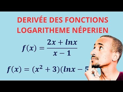 Derivative of function ln
