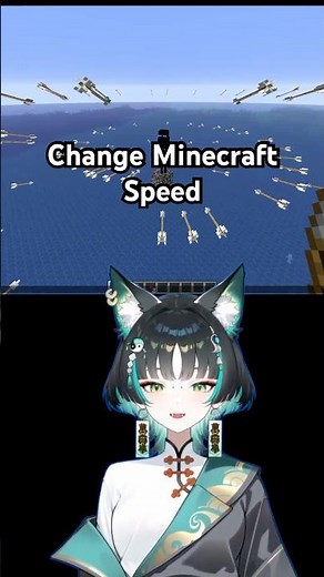 How to change Minecraft speed #minecraft #minecrafttips #minecrafttipsandtricks #minecraftcommands