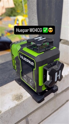 One-person operation reduces staff resources and increases productivity藺 Huepar brings you the W04CG 4D Laser Level, featuring an intelligent motorized base that makes precise measurements effortless in any setting. ⭐Three Speed Adjustment Electric Base ⭐4D Green Beam Rechargeable Tiling Floor Laser Tool ⭐triple power methods&type-c charging port ⭐IP54 water/dust resistance help withstand tough job site conditions. Shop Nowhttps://bit.ly/4fkfJ6G | Huepar | Facebook