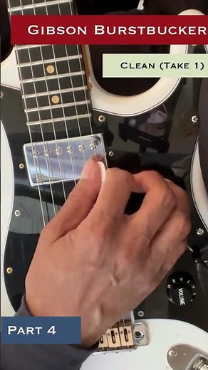 Gibson Burstbucker pickup tone test: dynamic range + feel