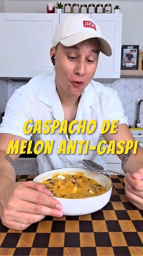 Gaspacho de Melon Anti-Gaspi! 🍈 #gaspachomelon #recetteantigaspi #cuisinefraiche #quoimangeroumanger | Quoi manger? Où manger?