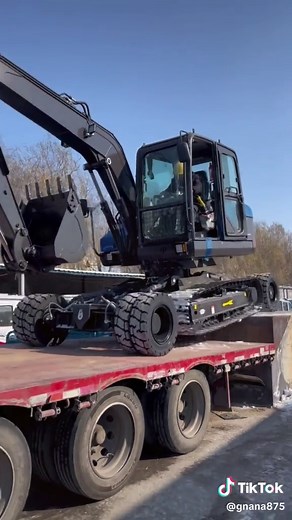 Exploring the Wheeled Tracked Excavator