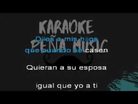 MIS TRES CANCIONES (karaoke de Vaqueros Musical)